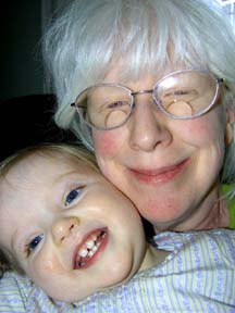 Eva and me last week.Susan Shie 2006