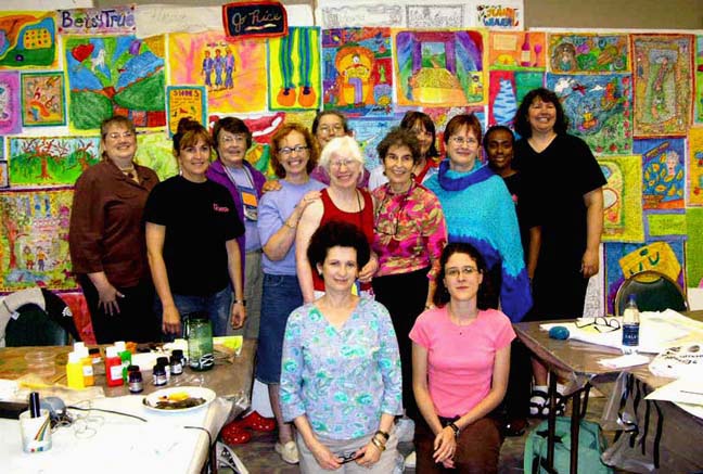 My QSDS 06 5 day class group. Susan Shie 2006.