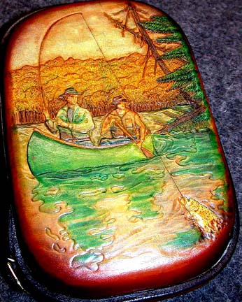 Stillmank case painted. James Acord 2005.