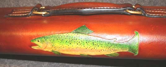 James Acord's Fly Rod Cases. World's most coveted custom order,elegant hand  made fly fishing gifts.Collectible,corporate logos gifts,heirloom,  unique,high quality.Art leather cases. ly fishing, equipment cases, custom  order, Salmon flies, Steelhead