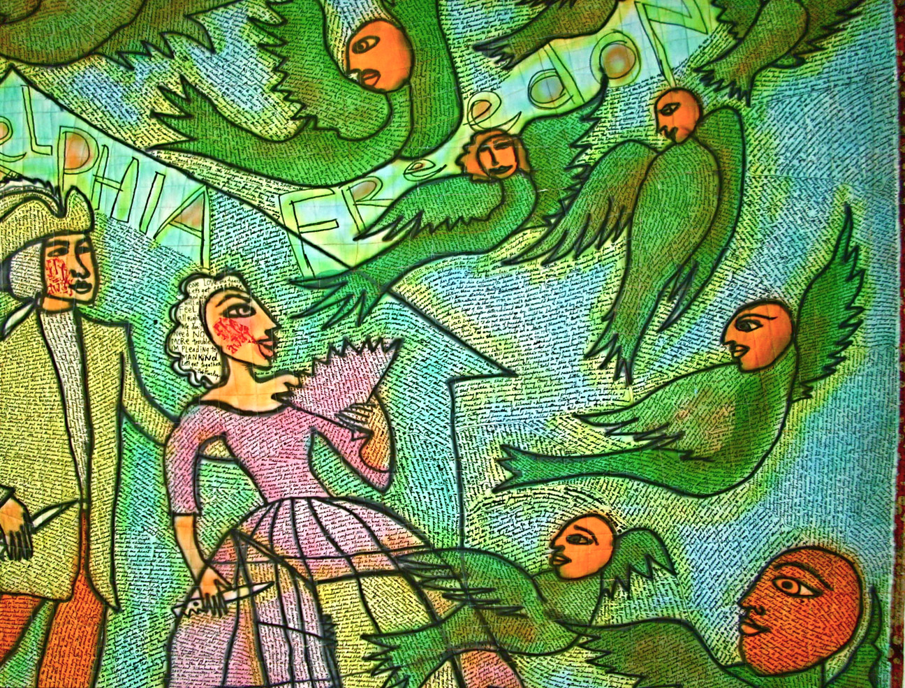 Philadelphia Freedom. Detail 12. Susan Shie 2010.