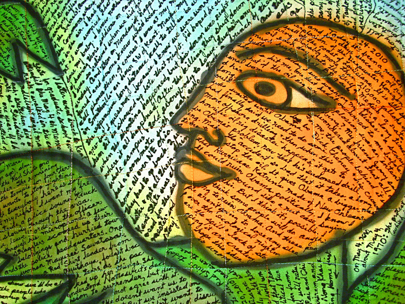 Philadelphia Freedom. Detail 7. Susan Shie 2010.