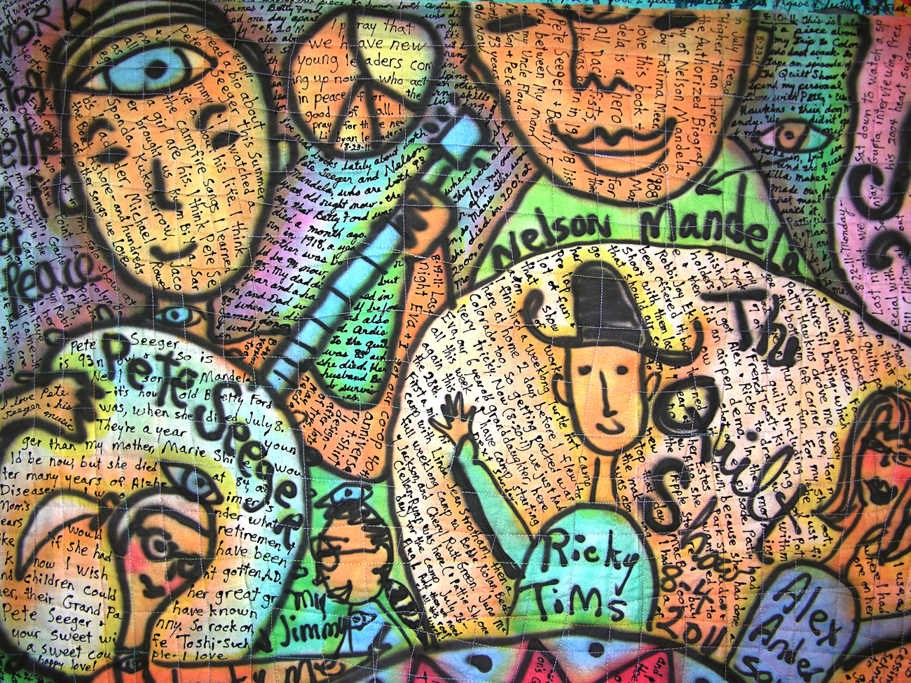 Ardis and Betty. detail view. Susan Shie 2011.