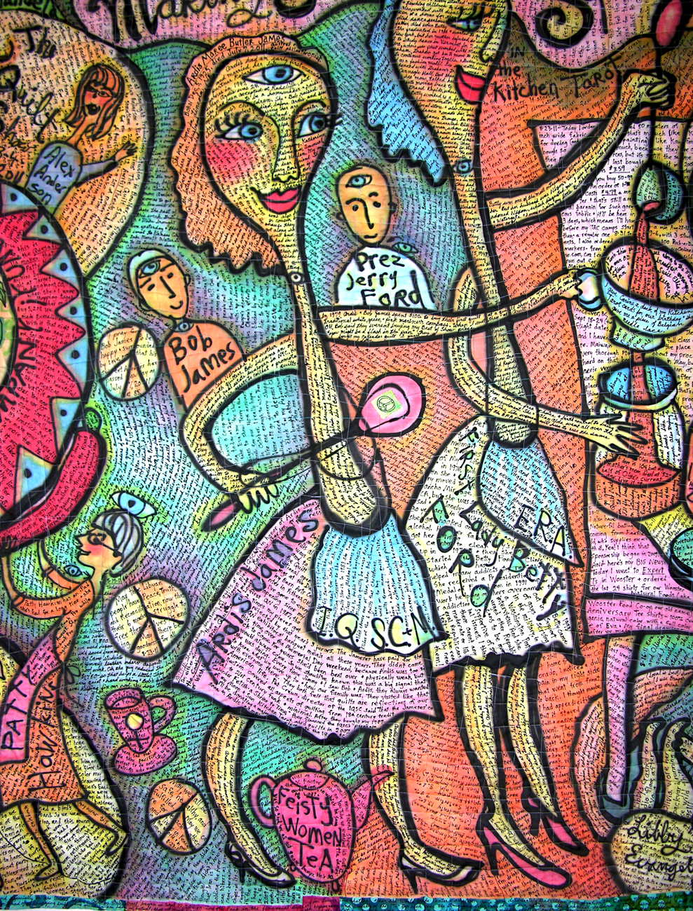 Ardis and Betty. detail view. Susan Shie 2011.
