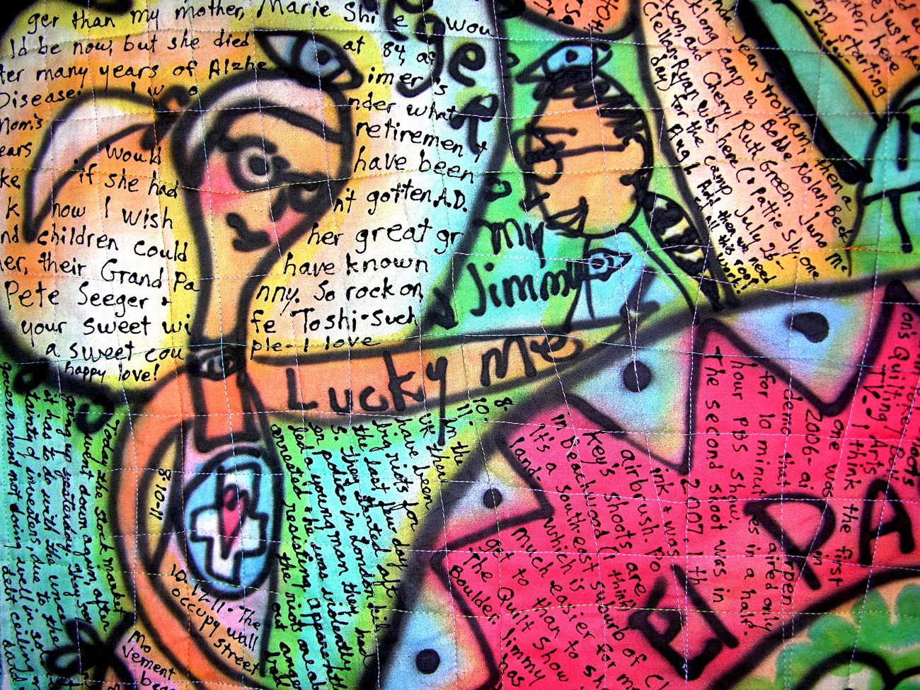 Ardis and Betty. detail view. Susan Shie 2011.