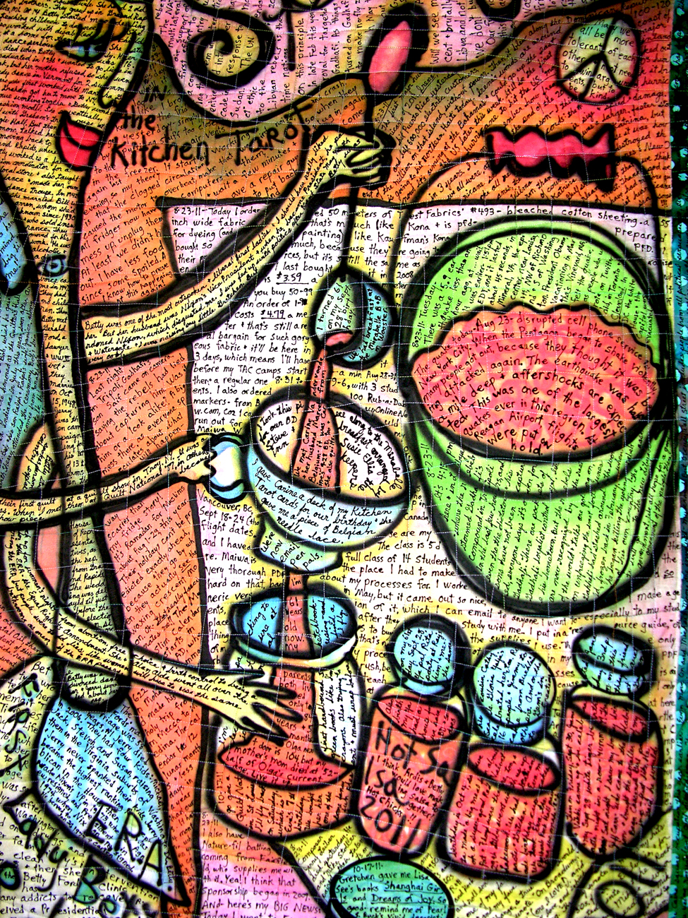 Ardis and Betty. detail view. Susan Shie 2011.