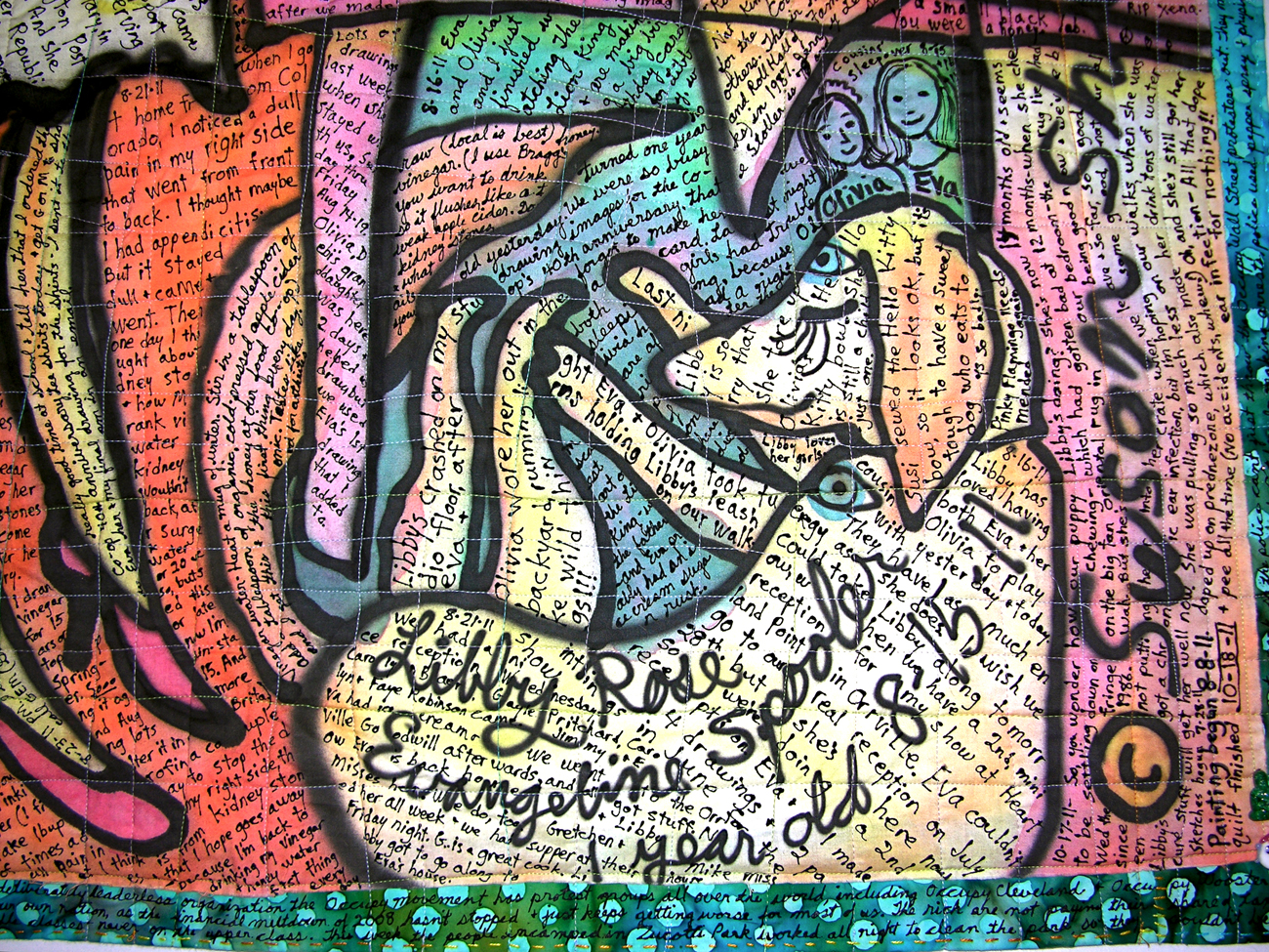 Ardis and Betty. detail view. Susan Shie 2011.
