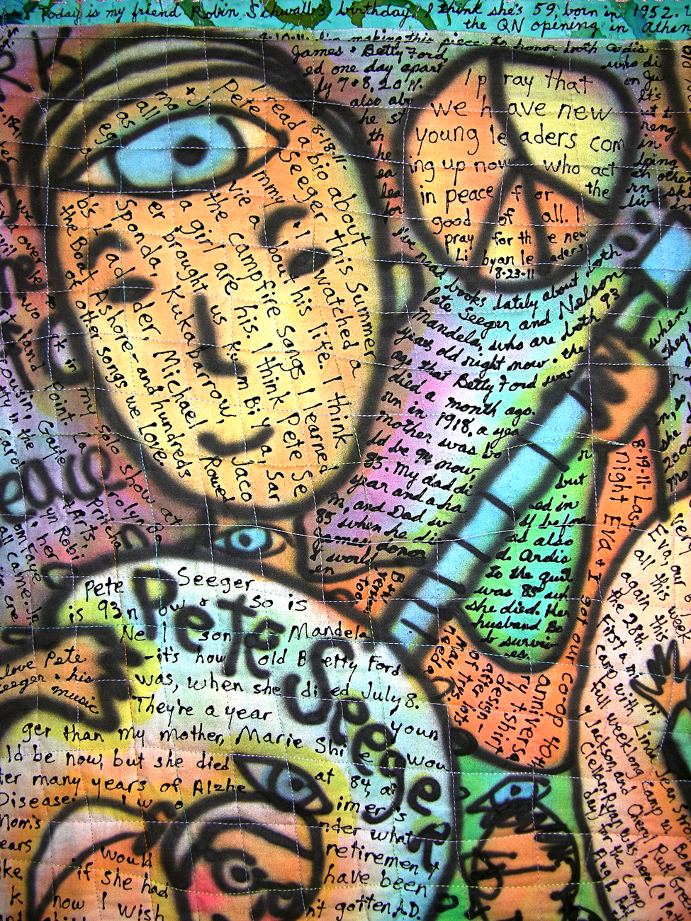 Ardis and Betty. detail view. Susan Shie 2011.