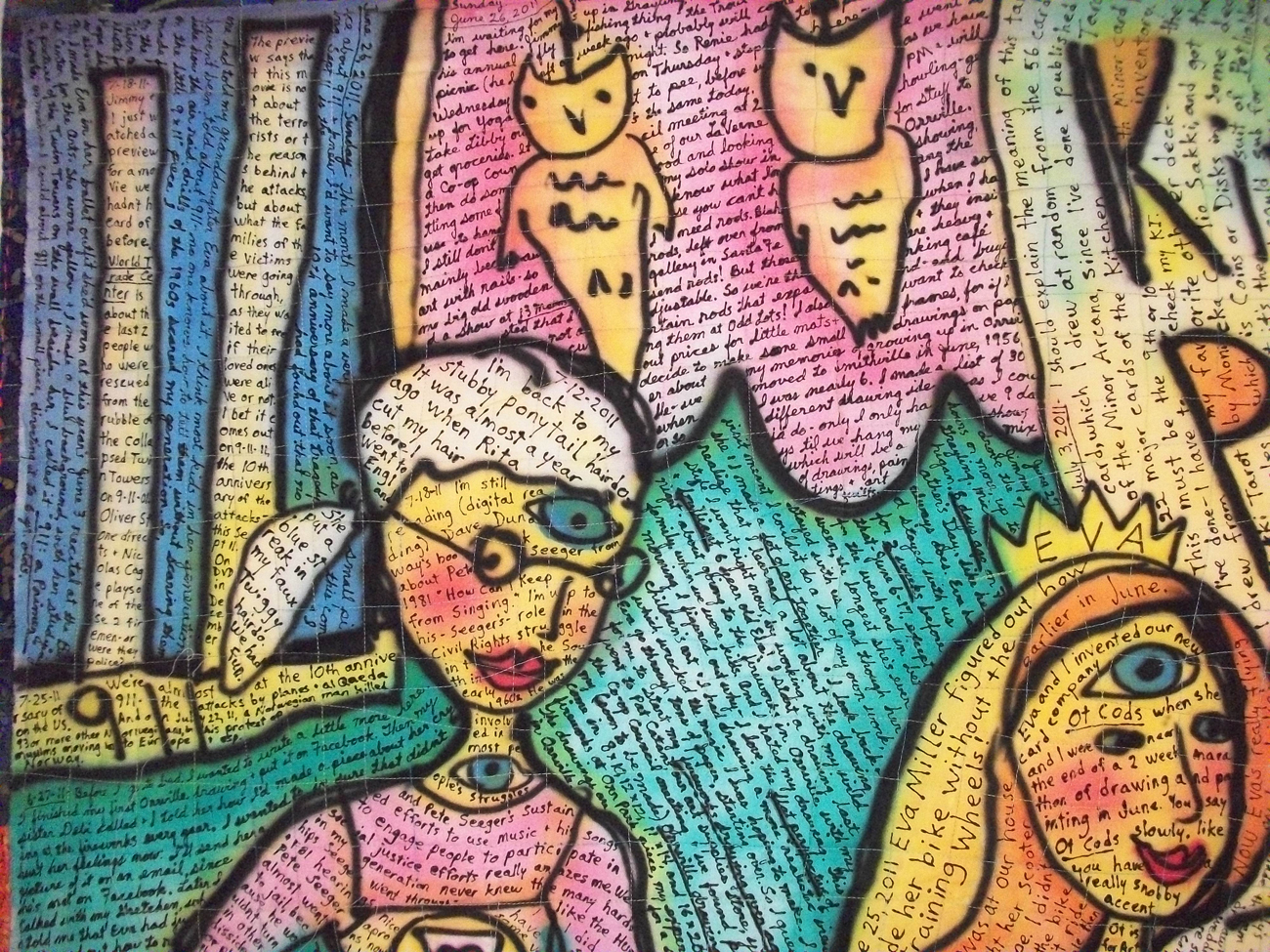 French Toast detail view. Susan Shie 2011.