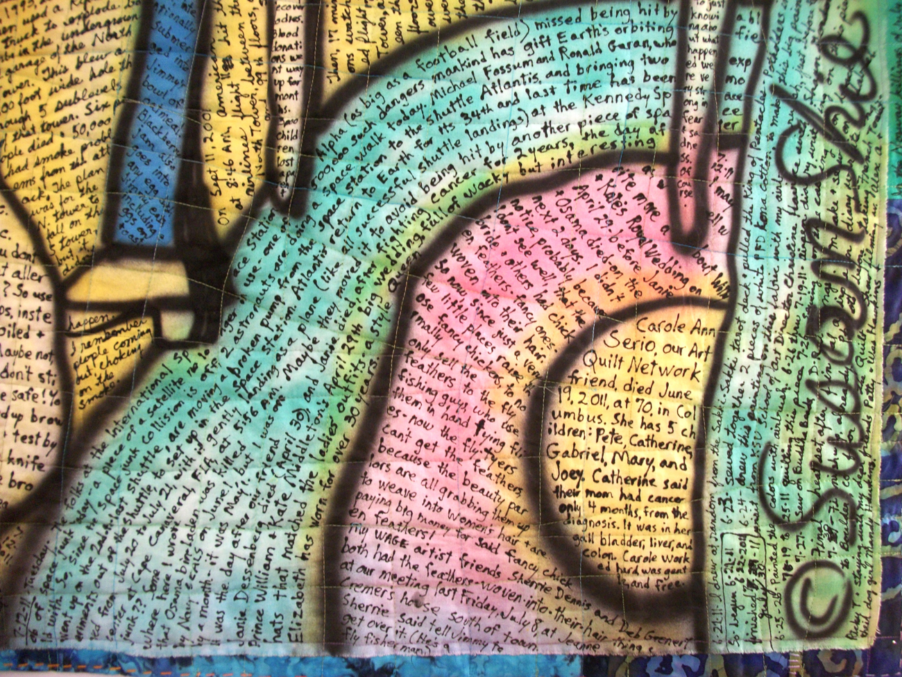 French Toast detail view. Susan Shie 2011.