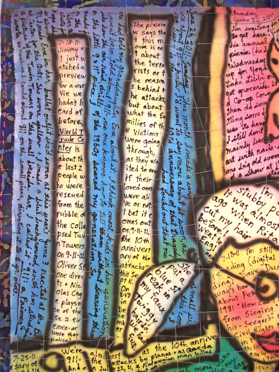 French Toast detail view. Susan Shie 2011.