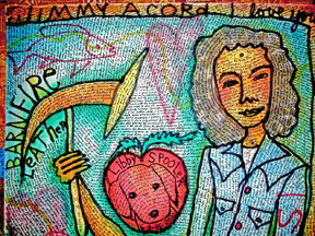Jimmy detail view ©Susan Shie 2011.