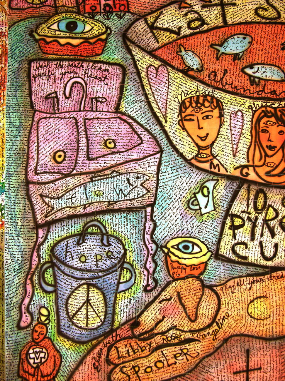 Kat Soup detail. Susan Shie 2011.