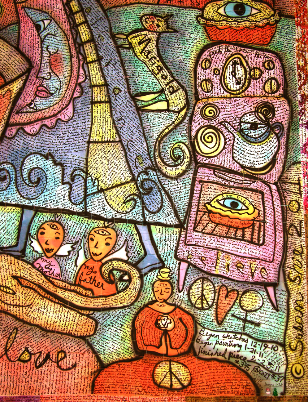 Kat Soup detail. Susan Shie 2011.