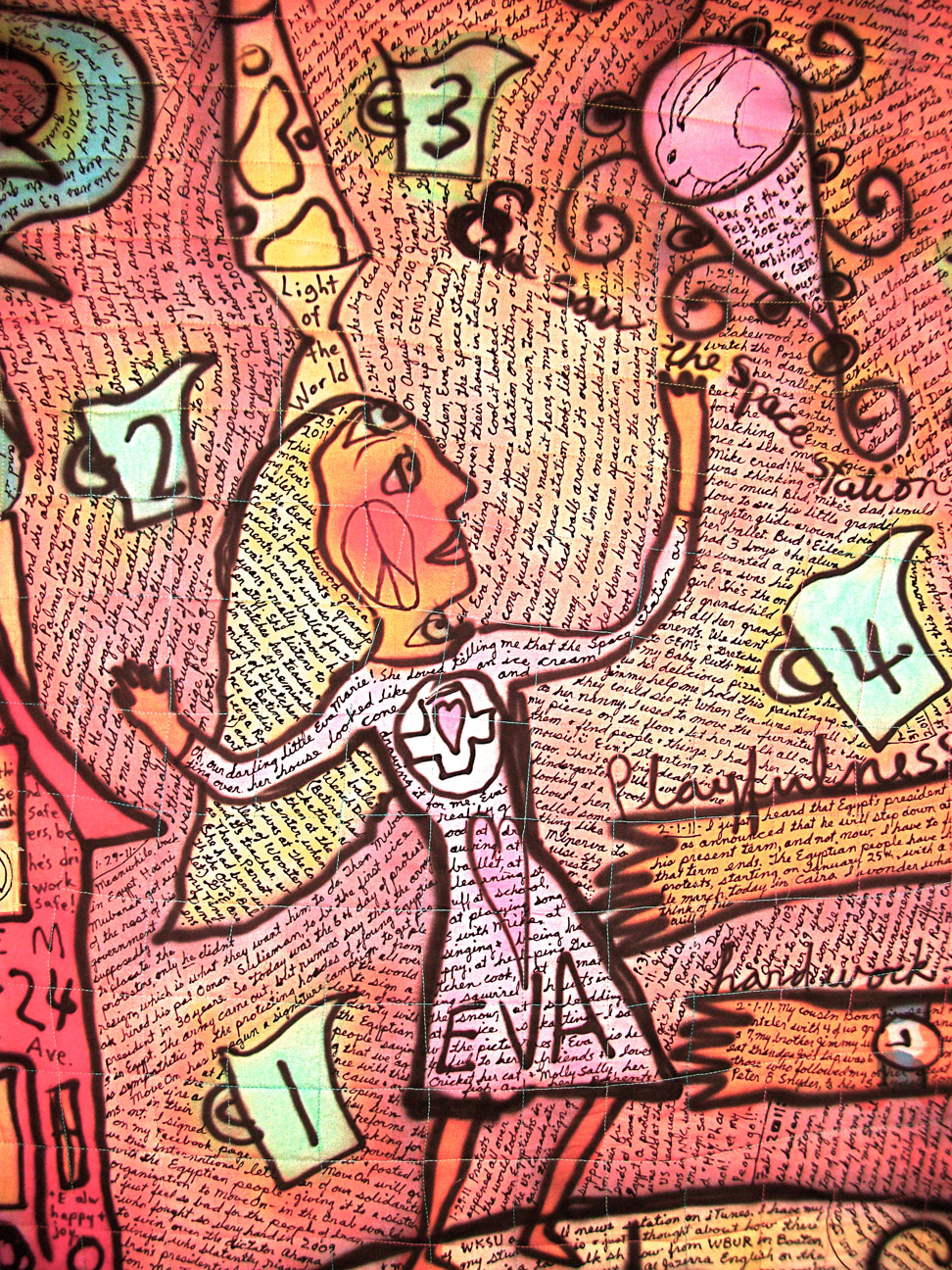 Kat Soup detail. Susan Shie 2011.