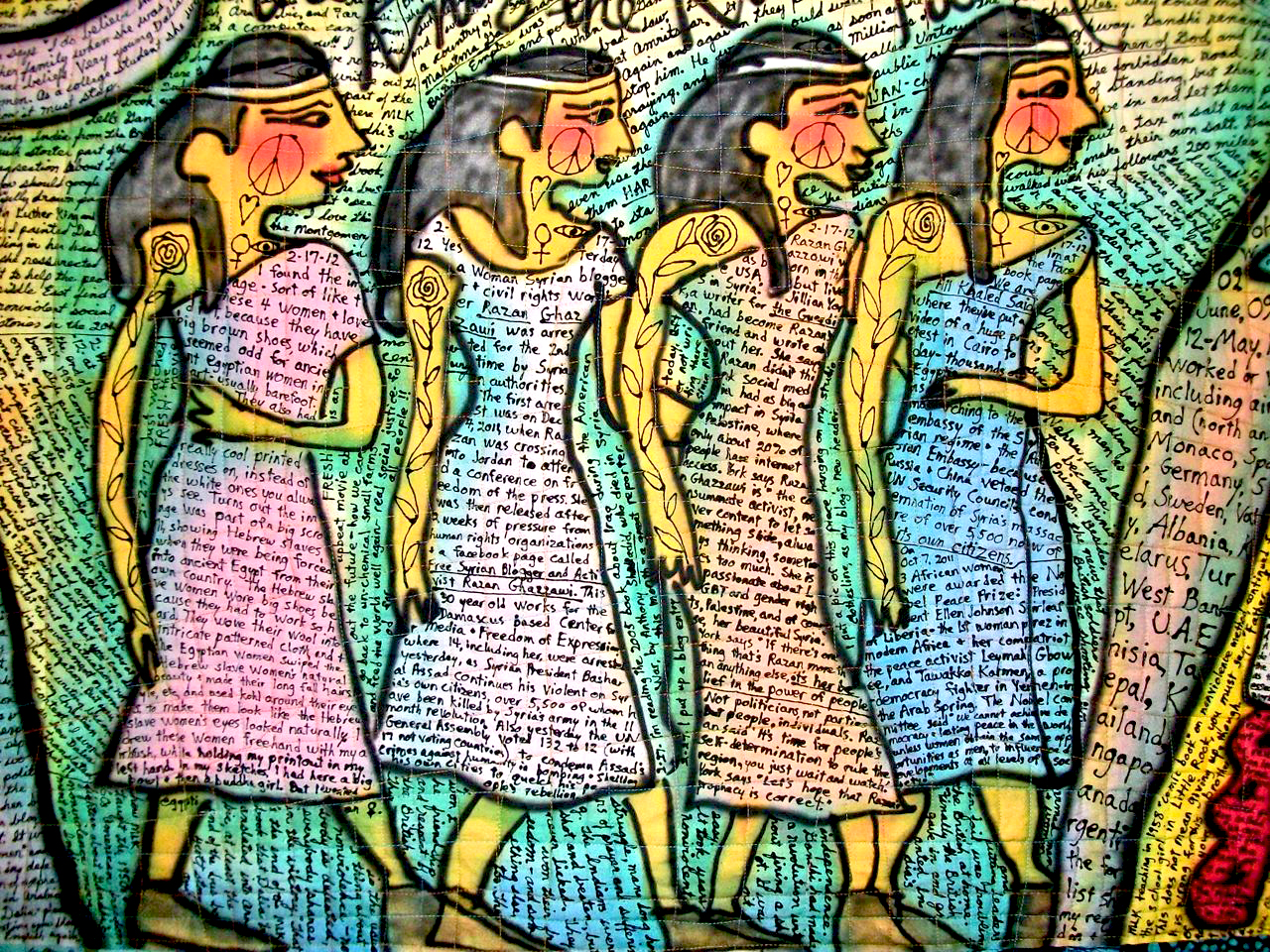 Flowers of the Arab Spring.  ©Susan Shie 2012.