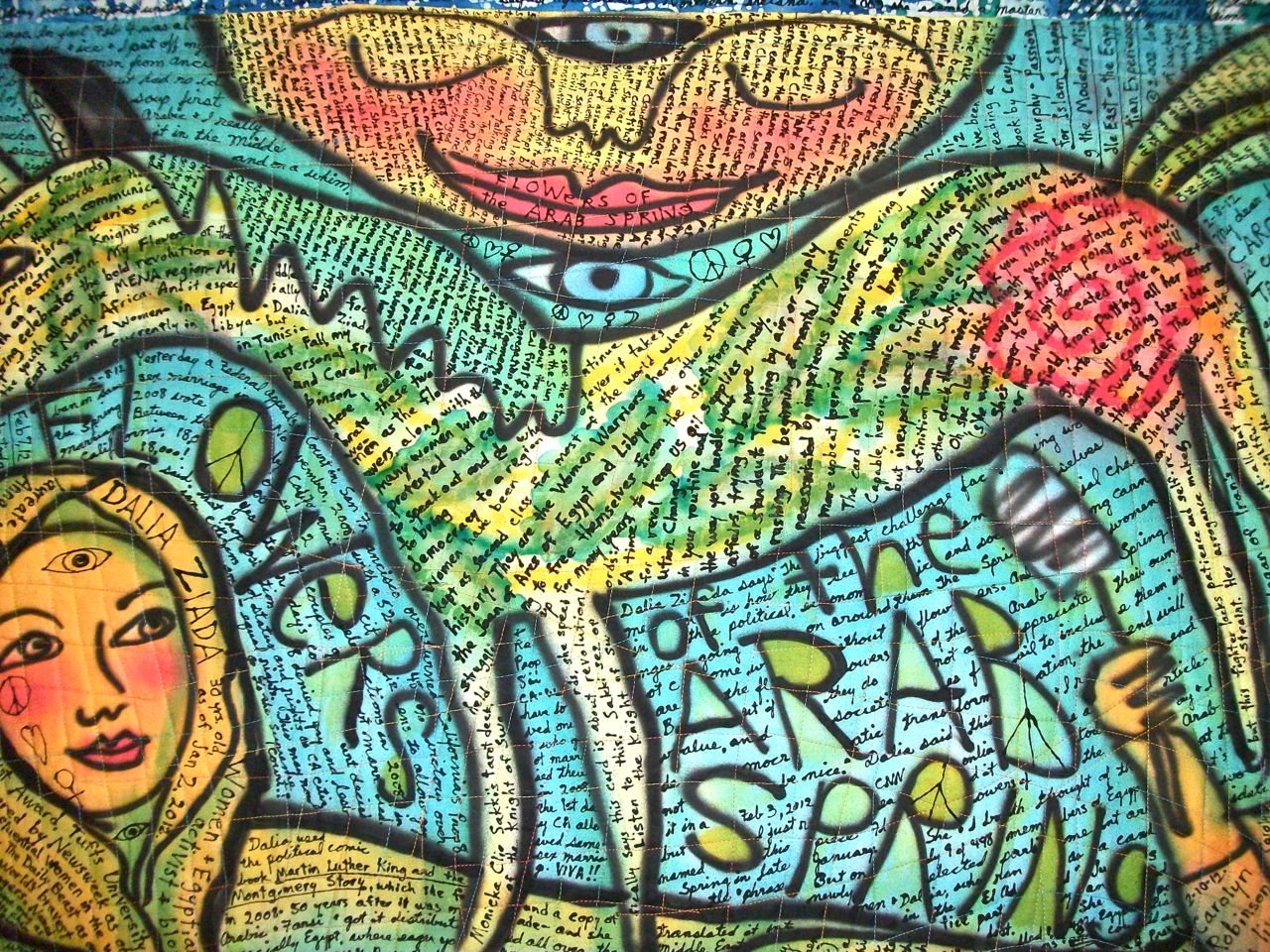 Flowers of the Arab Spring. ©Susan Shie 2012.