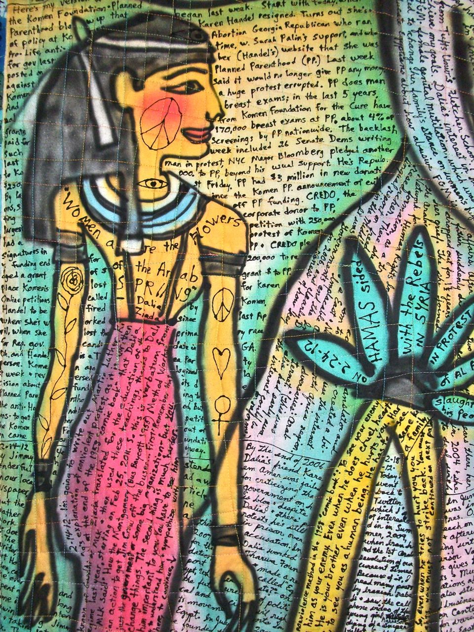 Flowers of the Arab Spring. ©Susan Shie 2012.