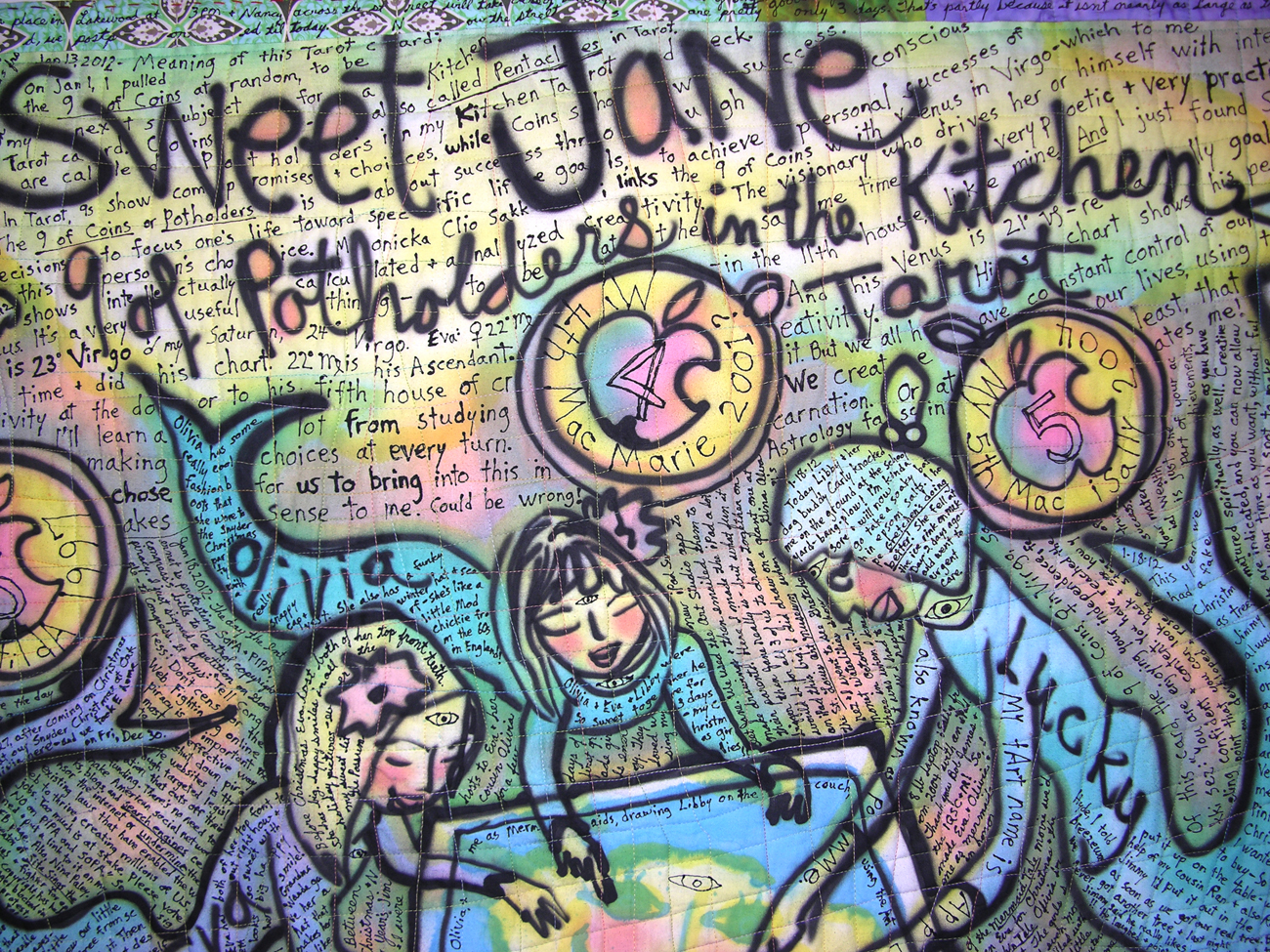 Sweet Jane detail. ©Susan Shie 2012.