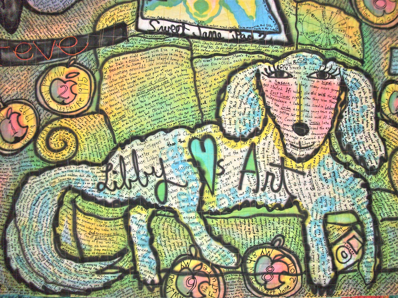Sweet Jane detail. ©Susan Shie 2012.