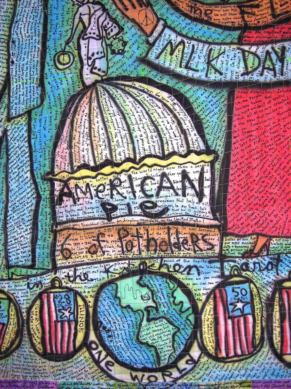 American Pie detail. ©Susan Shie 2013.