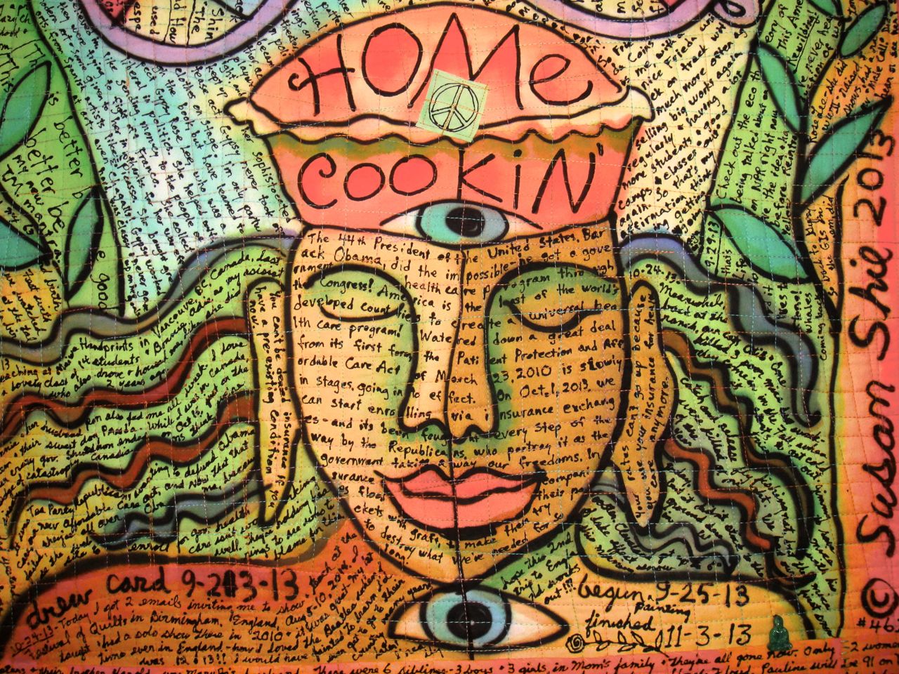 Home Cookin. detail view. ©Susan Shie 2013