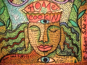 Home Cookin. detail view. ©Susan Shie 20123