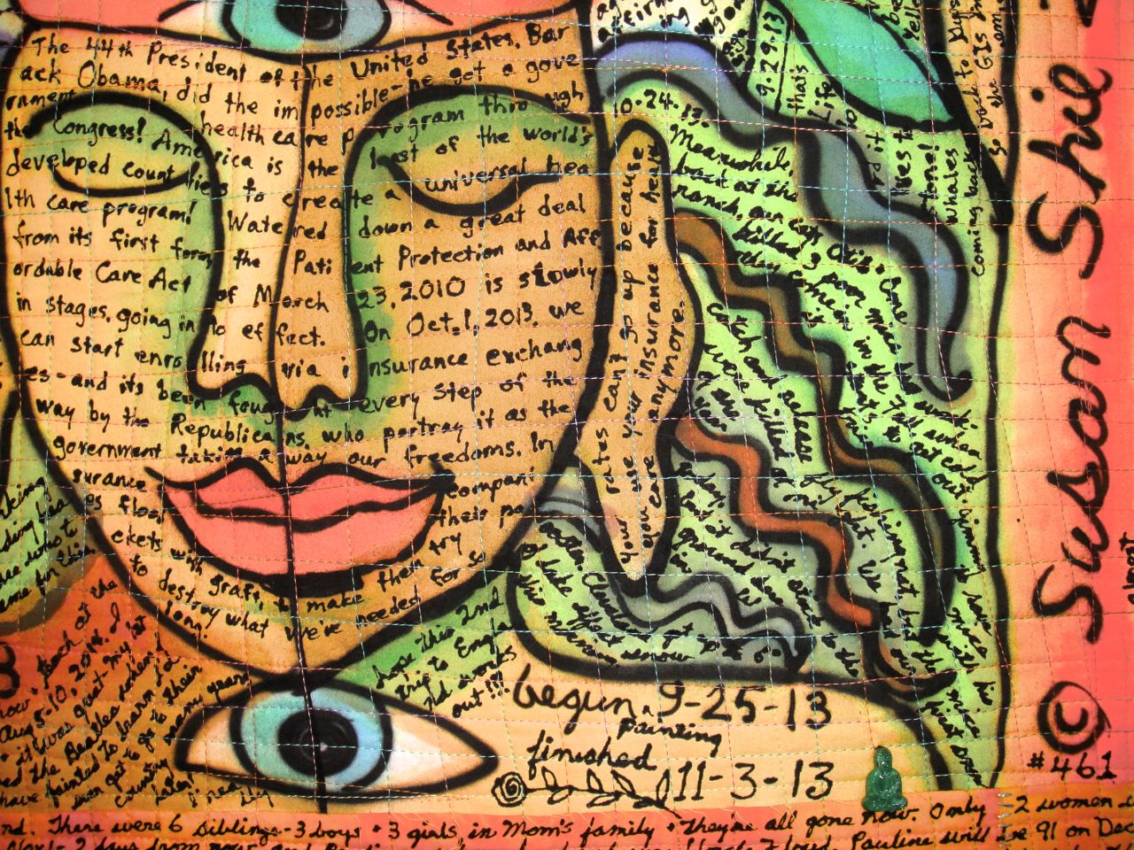 Home Cookin. detail view. ©Susan Shie 2013
