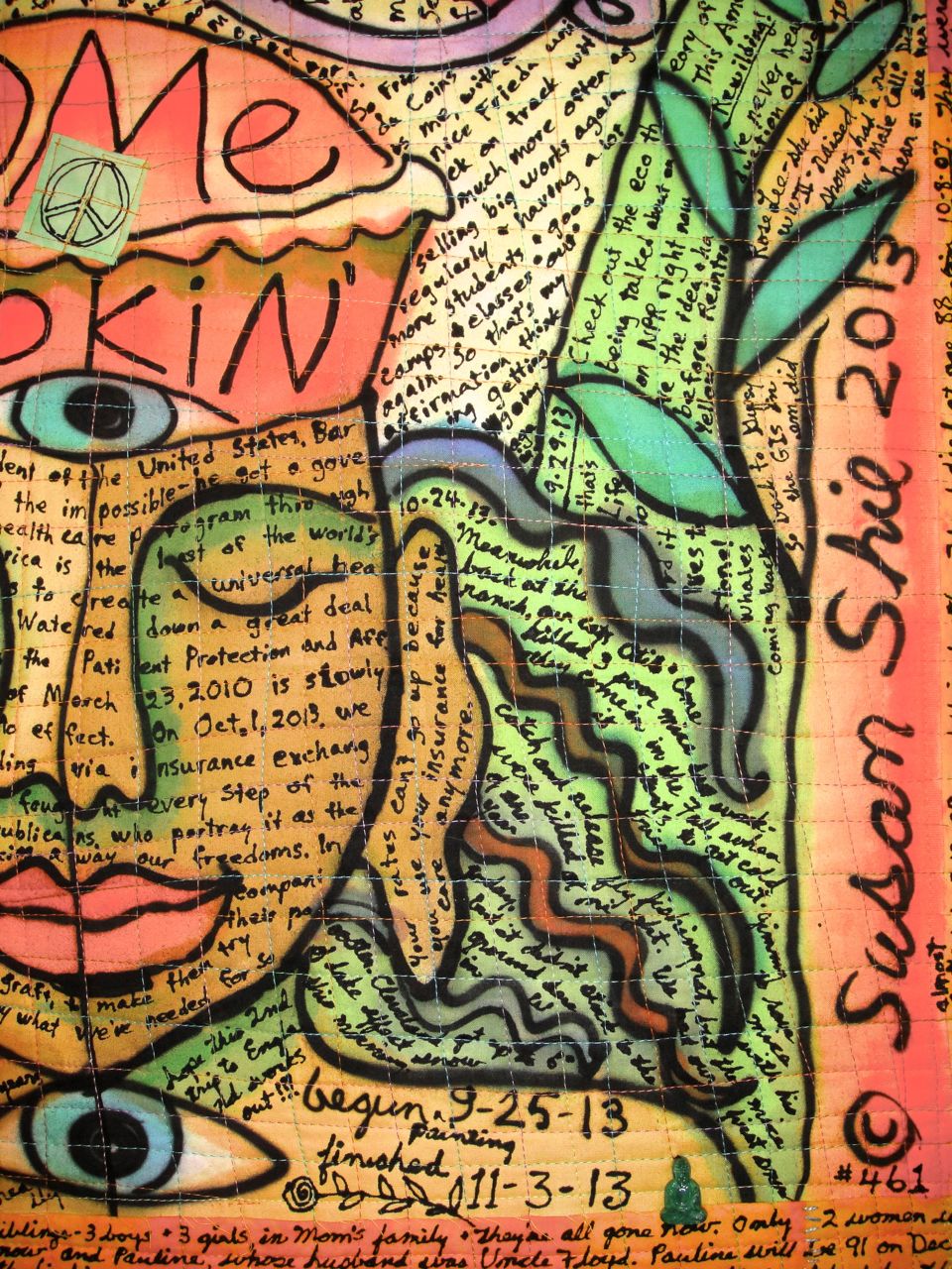 Home Cookin. detail view. ©Susan Shie 2013