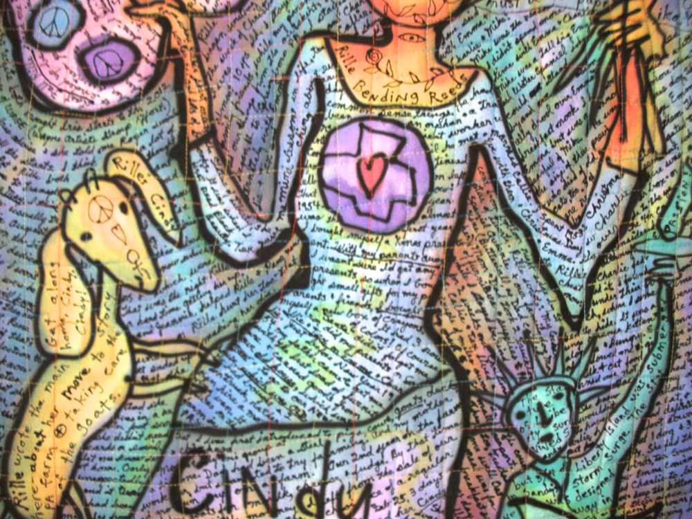 Rille.  detail view. ©Susan Shie 2013.