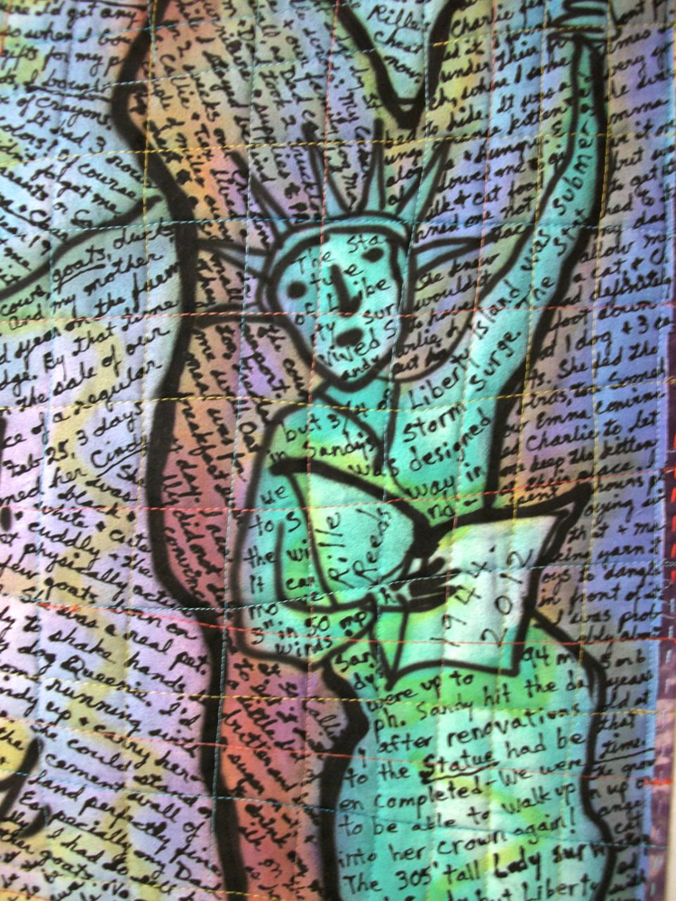 Rille.  detail view. ©Susan Shie 2013.