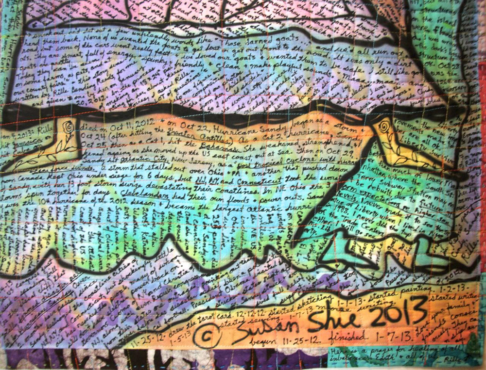 Rille.  detail view. ©Susan Shie 2013.