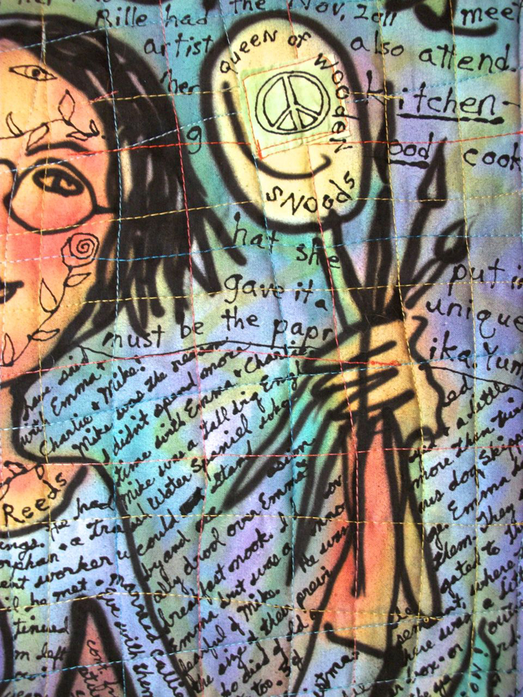 Rille.  detail view. ©Susan Shie 2013.