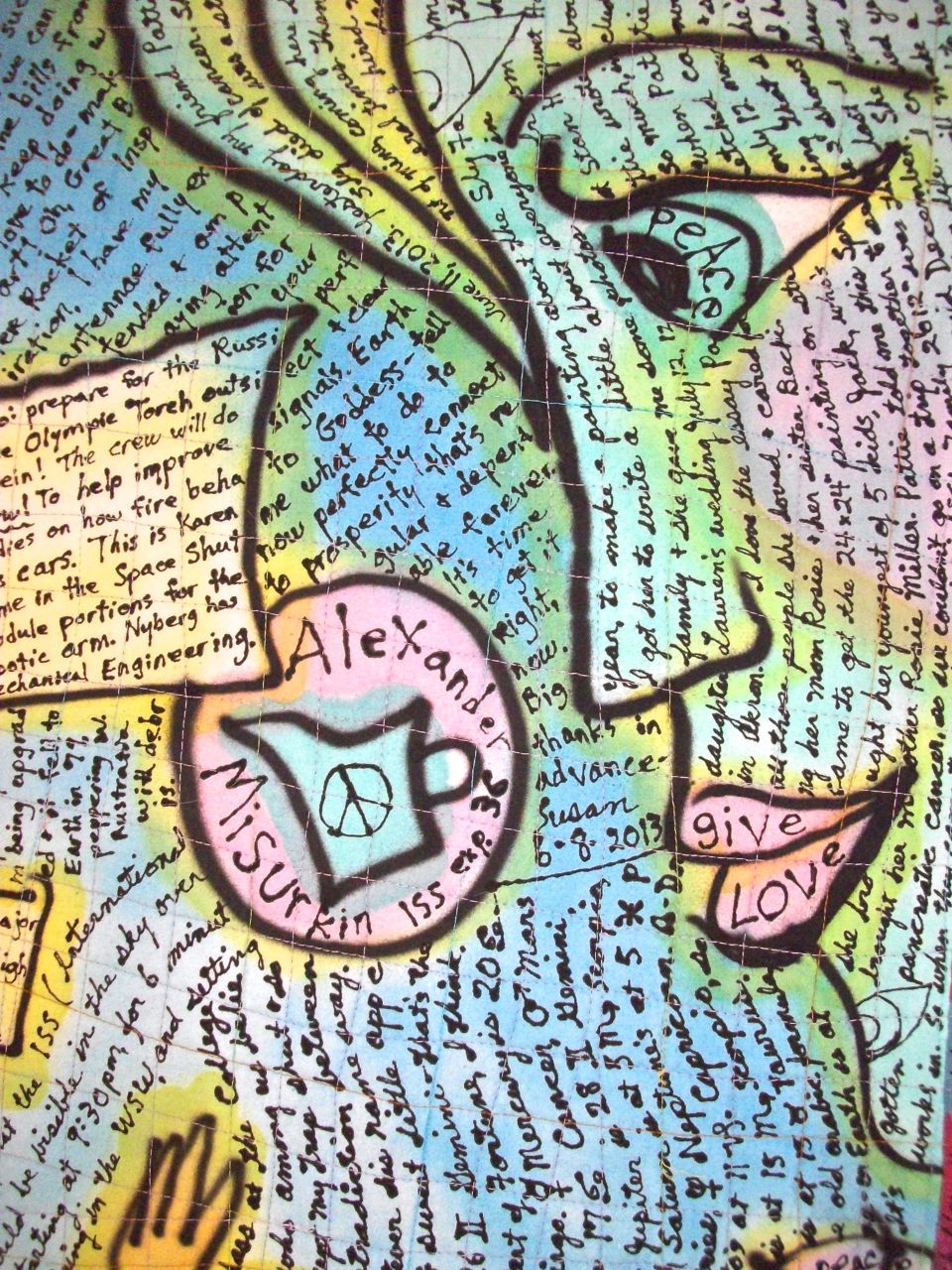 Spot the Station - detail. ©Susan Shie 2013.