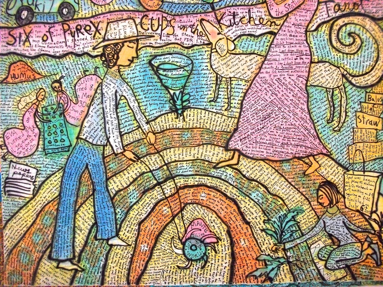 Spot the Station - detail. ©Susan Shie 2013.
