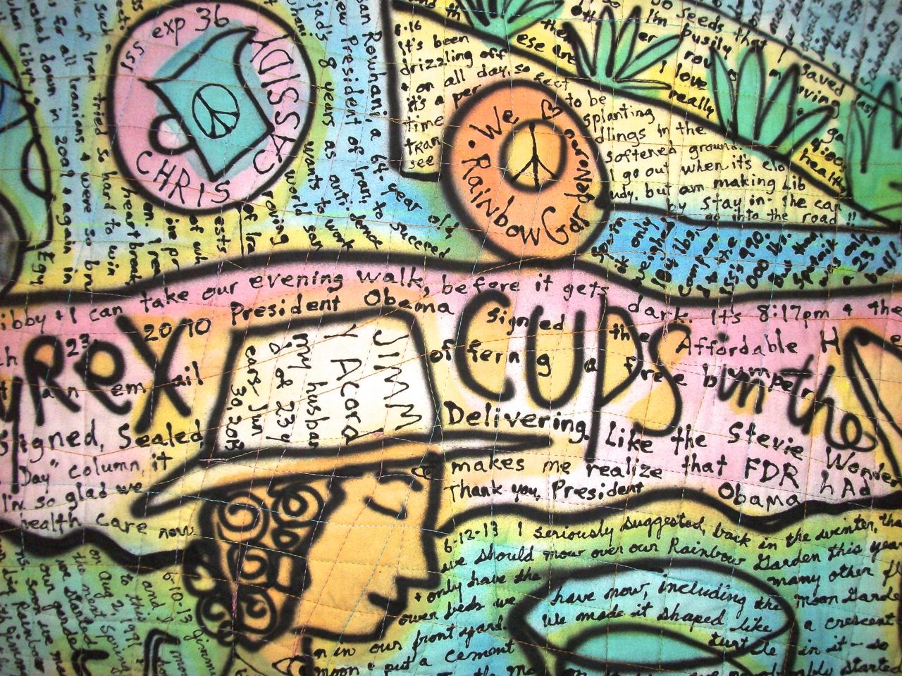 Spot the Station - detail. ©Susan Shie 2013.