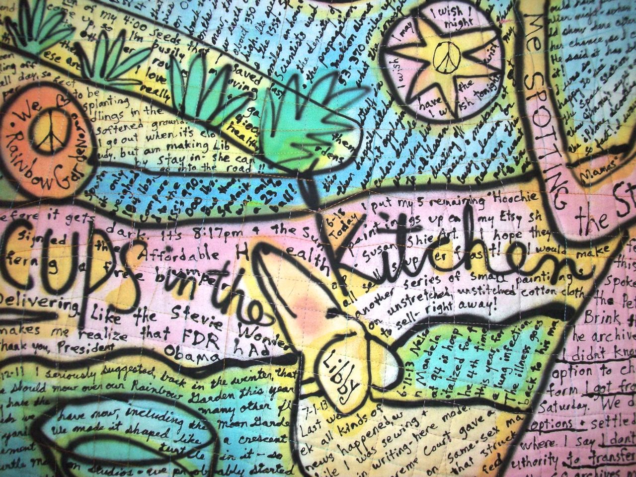 Spot the Station - detail. ©Susan Shie 2013.