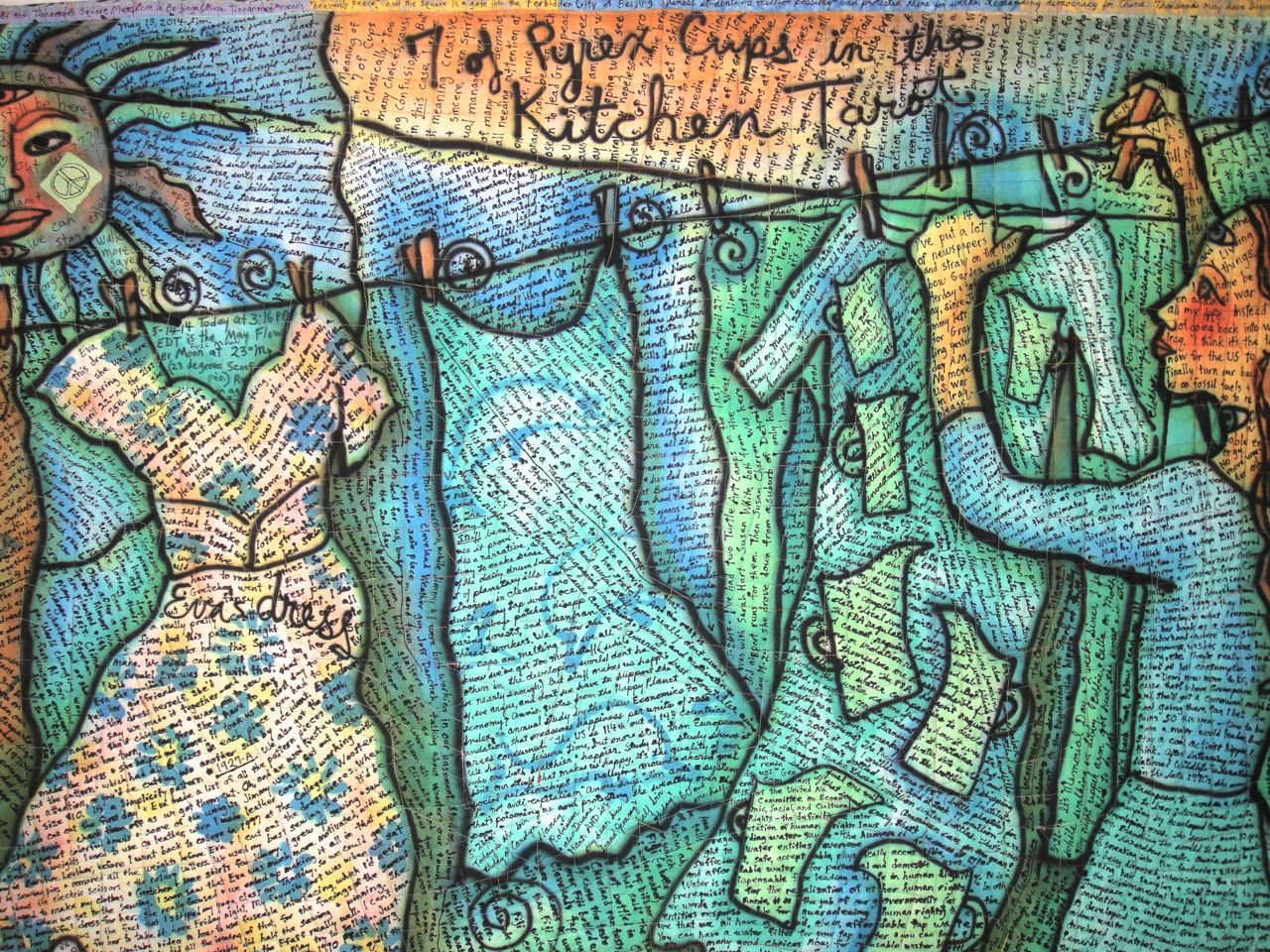 Annie Leonard. detail view. ©Susan Shie 2014.