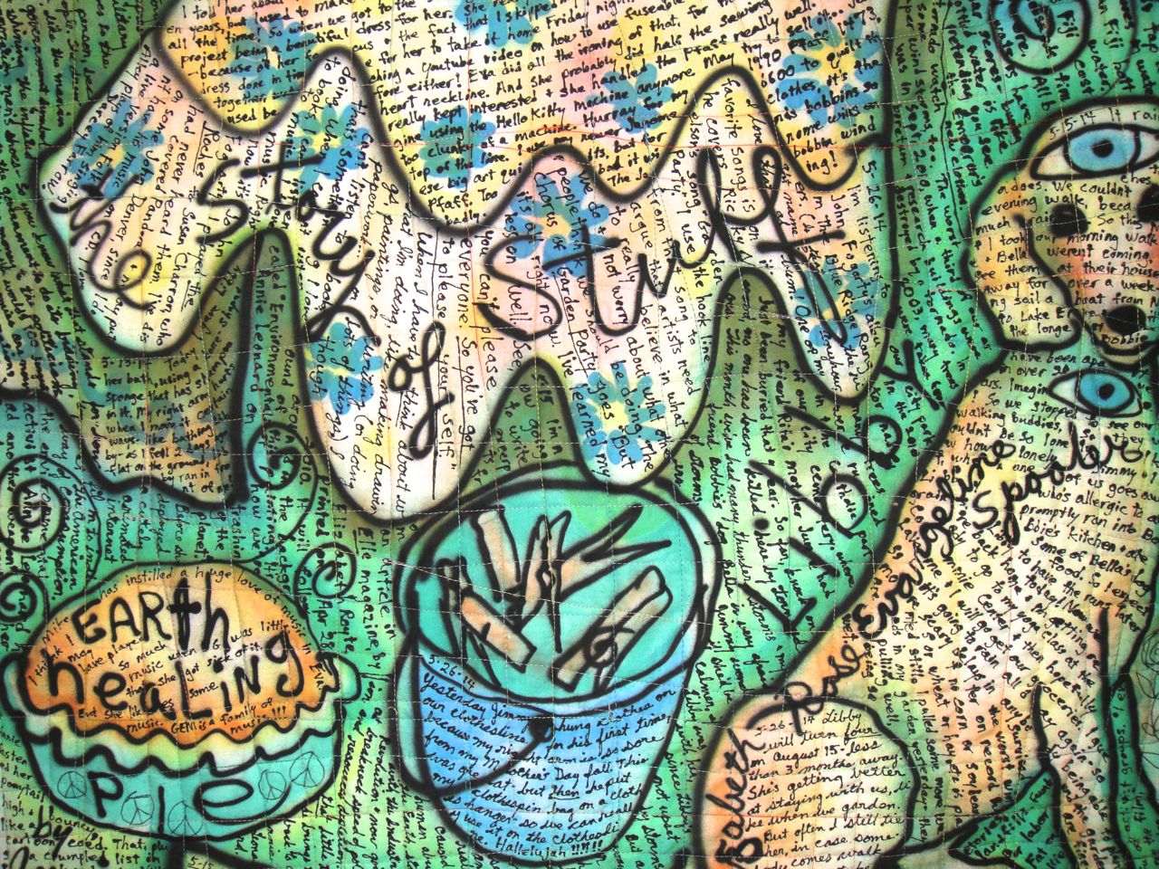 Annie Leonard. detail view. ©Susan Shie 2014.