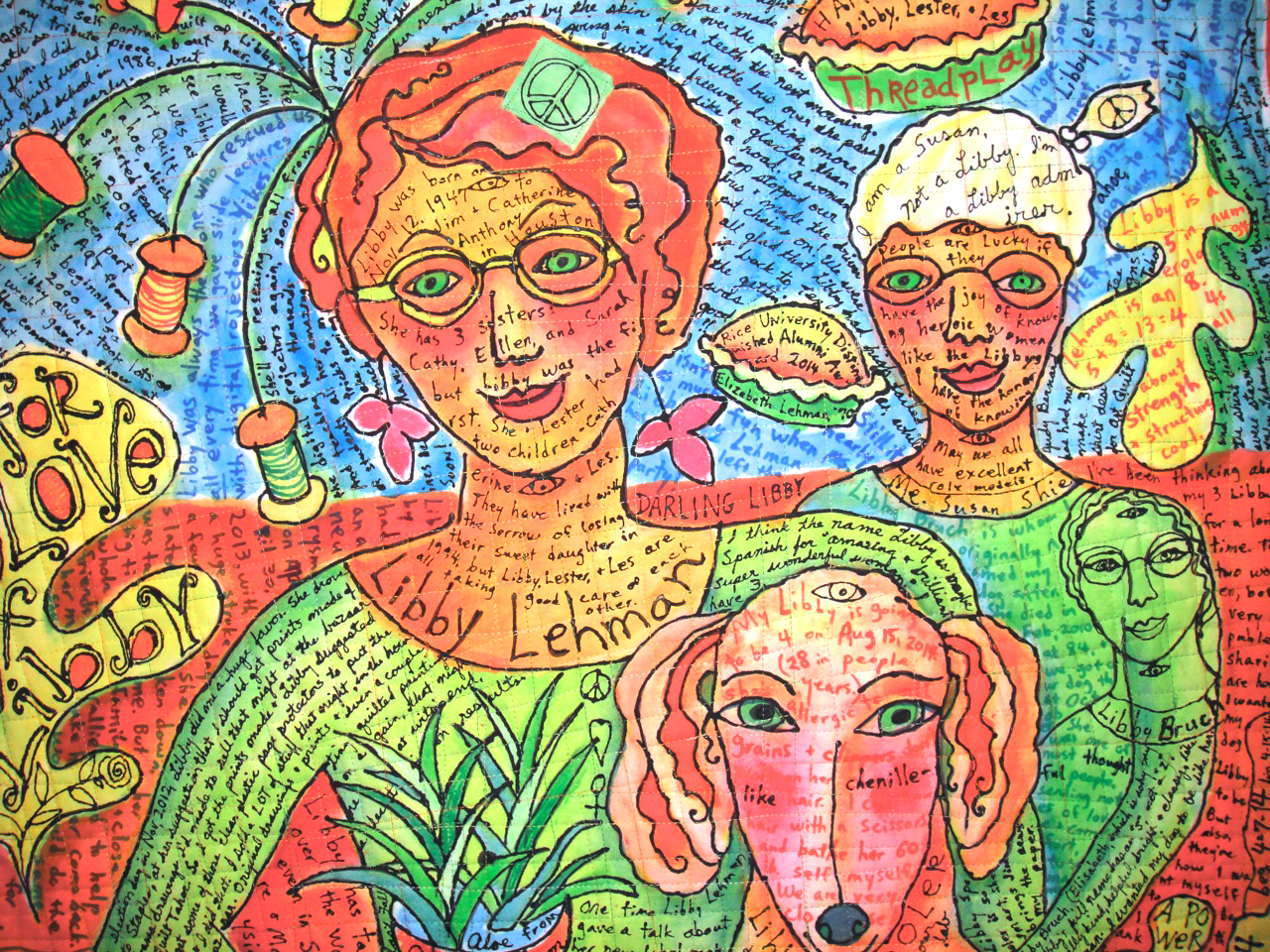 Libby. detail view. ©Susan Shie 2014.