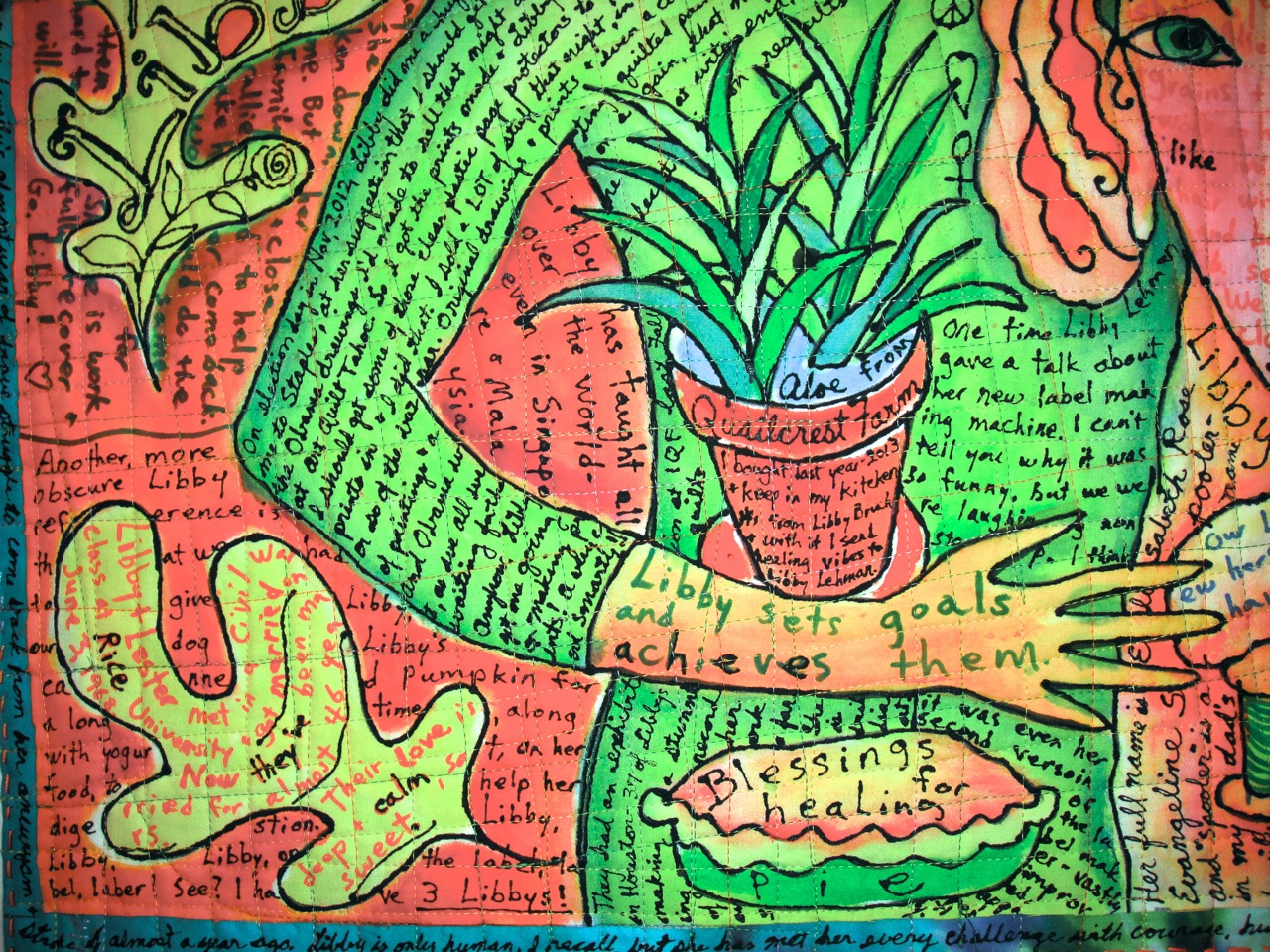 Libby. detail ©Susan Shie 2014.