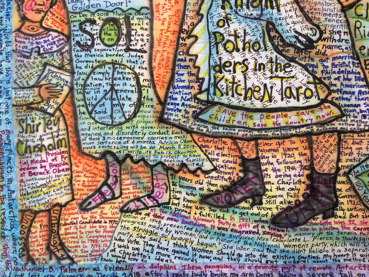 Charlotte, detail 10 ©Susan Shie 2019