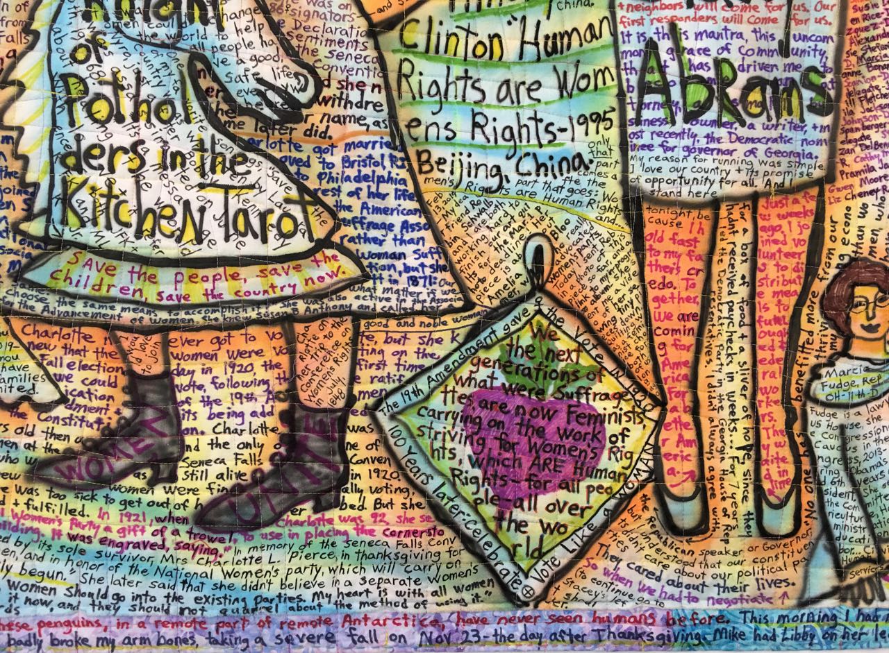 Charlotte, detail 11 ©Susan Shie 2019