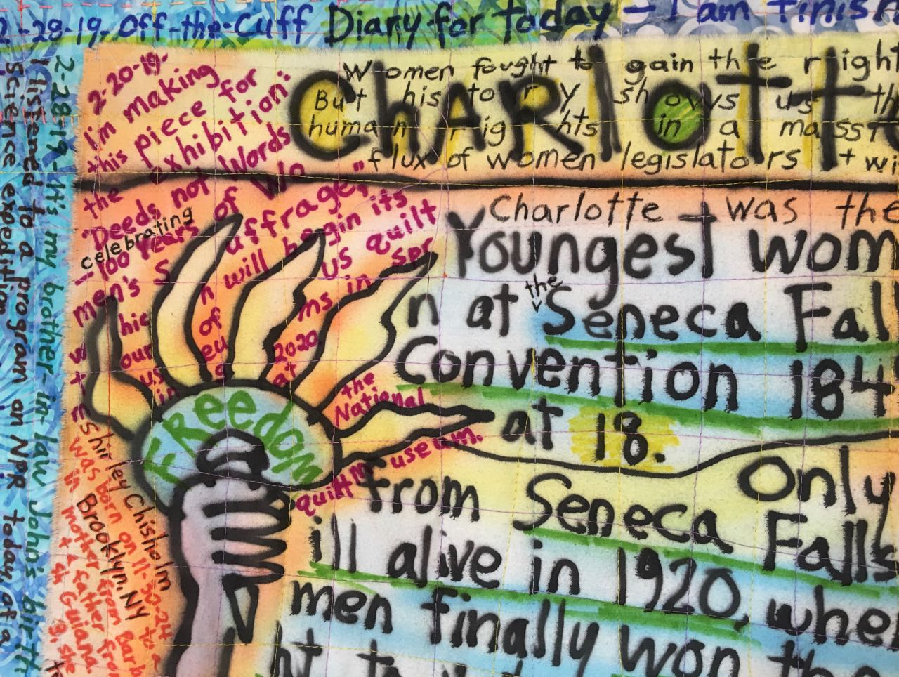 Charlotte, detail 13 ©Susan Shie 2019