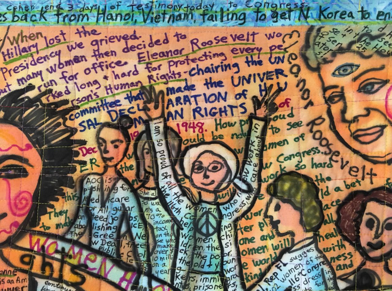 Charlotte, detail 16 ©Susan Shie 2019