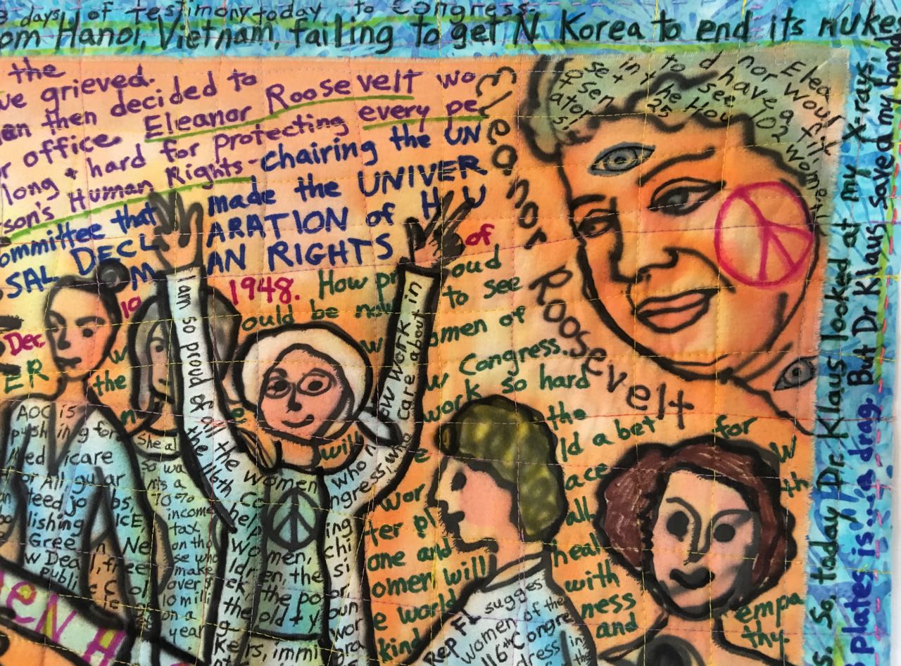Charlotte, detail 17 ©Susan Shie 2019