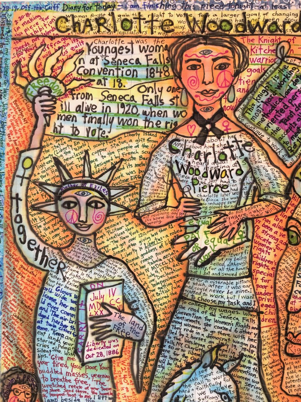 Charlotte, detail 18 ©Susan Shie 2019
