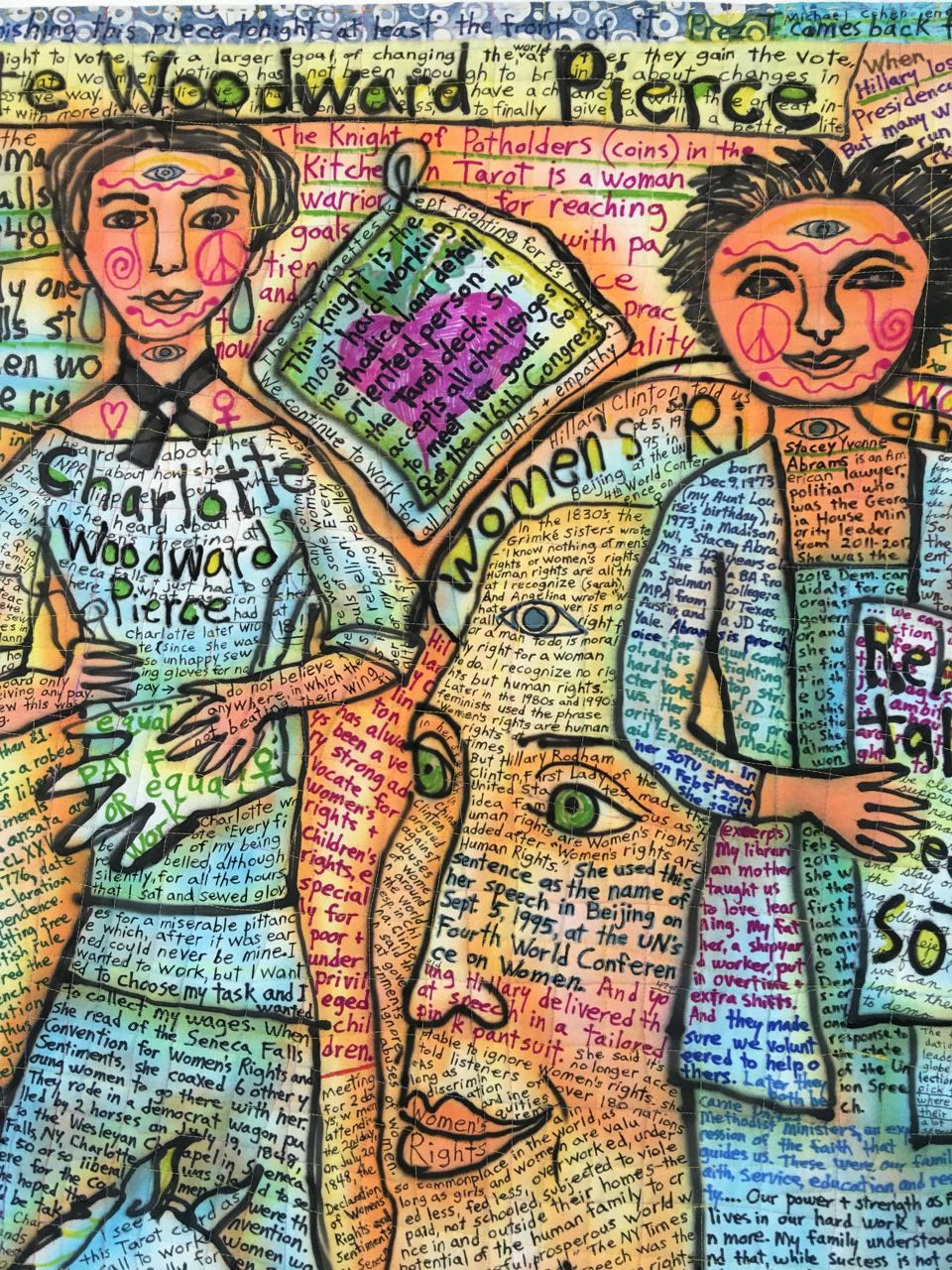 Charlotte, detail 19 ©Susan Shie 2019