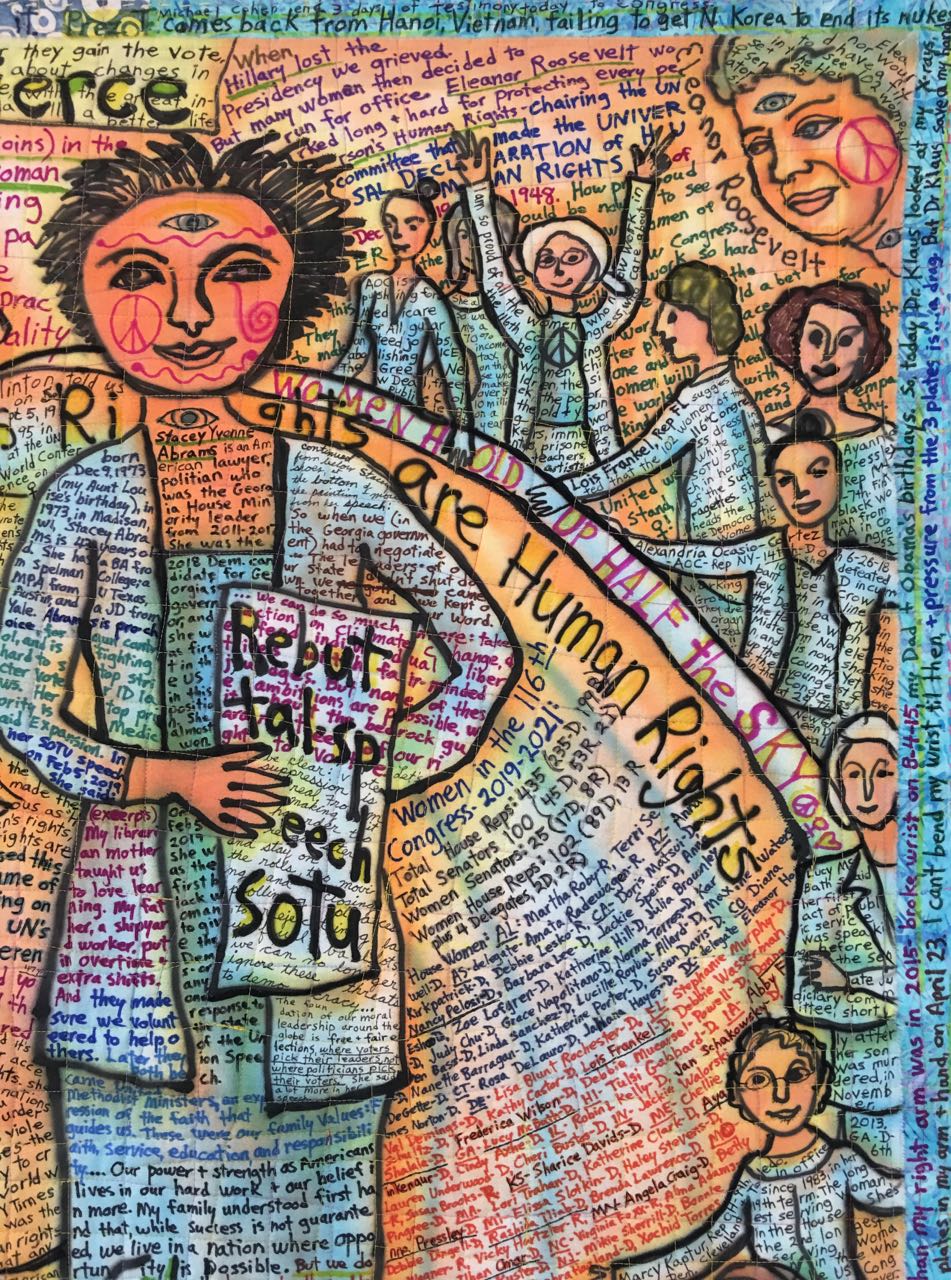 Charlotte, detail 20 ©Susan Shie 2019