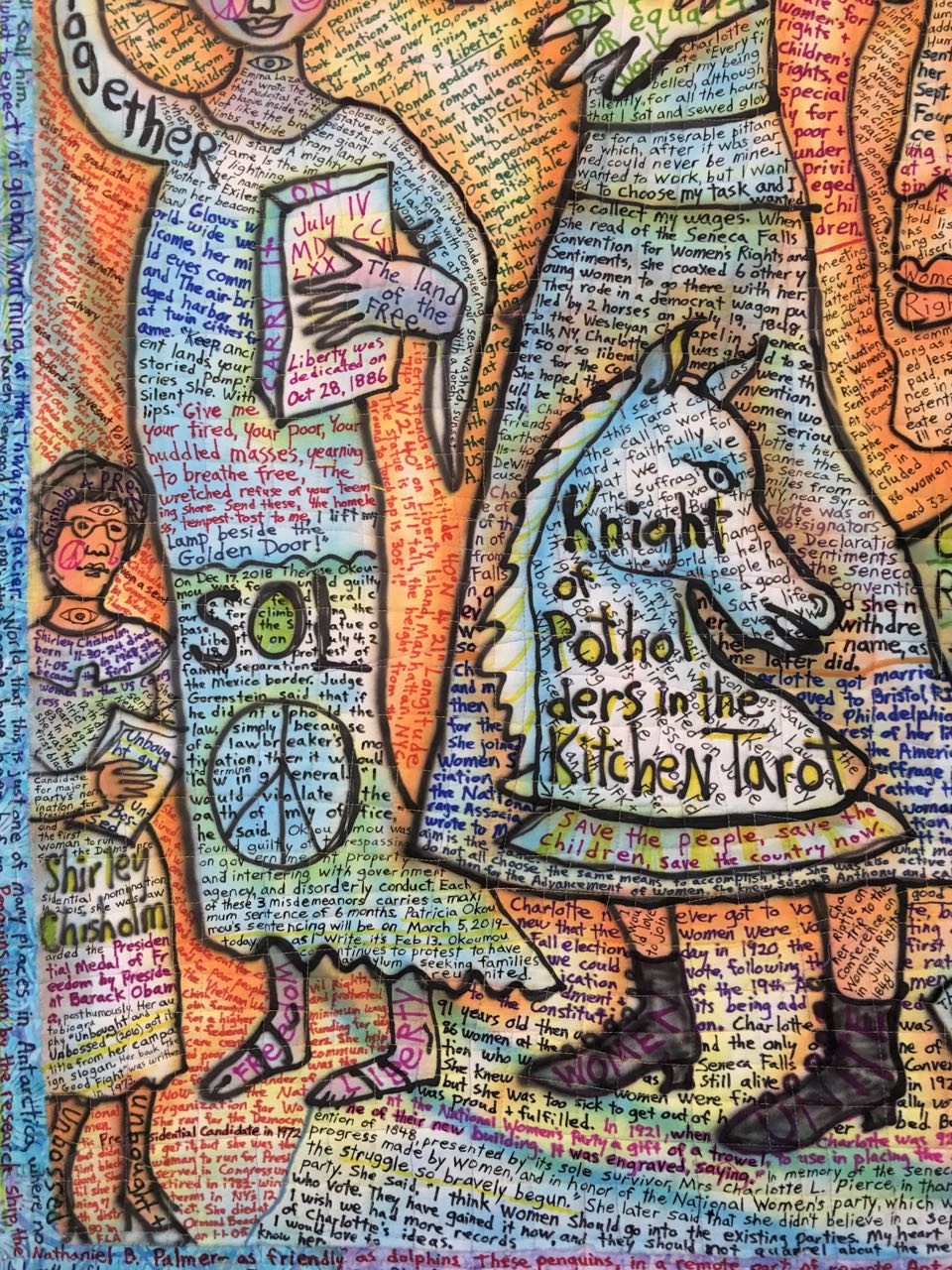 Charlotte, detail 21 ©Susan Shie 2019